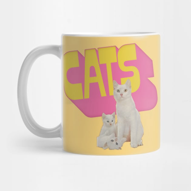 Cute Retro Style Cat Lover Design by DankFutura